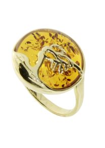 OSTSEE-SCHMUCK Damen Fingerring "OSTSEE-SCHMUCK Ring Windflüchter 15 mm Ring Windflüchter 15 mm", Gr. 52 (16,6), Gelbgold 333, gold, Gelbgold 333,