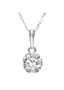 OSTSEE-SCHMUCK Damen Kette mit Anhänger "OSTSEE-SCHMUCK Kette mit Anhänger Fridoline", 42cm, Silber 925 (Sterlingsilber), L: 40cm, silber, Silber 925