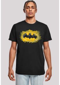 F4NT4STIC Herren T-Shirt "DC Comics Batman Logo", schwarz, casual, Gr. M, Obermaterial: 100% Baumwolle, Shirts, Herren,Premium
