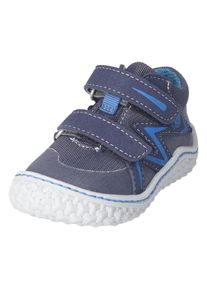 Kinder Lauflernschuh "Patti WMS: mittel", Pepino BY RICOSTA, Gr. 24, blau, Lederimitat, Textil, casual, Schuhe, Barfußschuh mit Klett u. WMS-System,