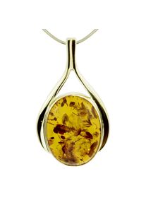 OSTSEE-SCHMUCK Damen Kette mit Anhänger "OSTSEE-SCHMUCK Kette mit Anhänger Sandra", 45cm, Gelbgold 333, L: 42cm, gold, Gelbgold 333, Halsketten