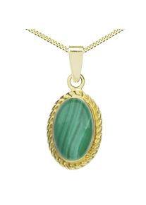 OSTSEE-SCHMUCK Damen Kette mit Anhänger "OSTSEE-SCHMUCK Kette mit Anhänger Julie Kette mit Anhänger Julie", 42cm, Gelbgold 333, L: 42cm, gold,