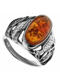 OSTSEE-SCHMUCK Damen Fingerring "OSTSEE-SCHMUCK Ring Fischland 16x8 mm Ring Fischland 16x8 mm", Gr. 60 (19,1), Silber 925 (Sterlingsilber), silber,