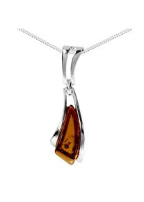 OSTSEE-SCHMUCK Damen Kette mit Anhänger "OSTSEE-SCHMUCK Kette mit Anhänger Mary Kette mit Anhänger Mary", 45cm, Silber 925 (Sterlingsilber), L: 42cm,