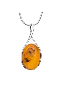 OSTSEE-SCHMUCK Damen Kette mit Anhänger "OSTSEE-SCHMUCK Kette mit Anhänger Jody Kette mit Anhänger Jody", 45cm, Silber 925 (Sterlingsilber), L: 45cm,