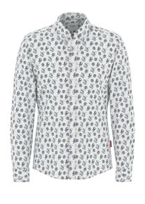 JOOP! JOOP JEANS Herren Langarmhemd "Hanson3-W", beige, casual, Gr. S, gemustert, mehrfarbig, Web, Obermaterial: 100% Baumwolle, Hemden, Mit