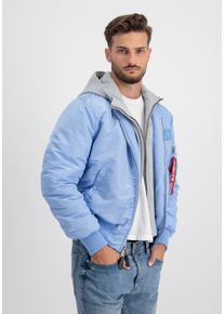 Herren Bomberjacke "Alpha Industries Men - Bomber Jackets MA-1 D-Tec", blau, Gr. XXL, Alpha Industries, Obermaterial: 100% Nylon, Futter: 100% Nylon,