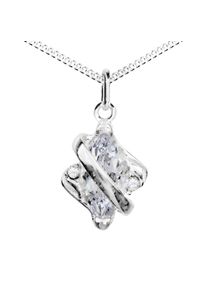 OSTSEE-SCHMUCK Damen Kette mit Anhänger "OSTSEE-SCHMUCK Kette mit Anhänger Paola Kette mit Anhänger Paola", 42cm, Silber 925 (Sterlingsilber), L: