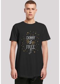 F4NT4STIC Herren T-Shirt "Harry Potter Dobby Is Free", schwarz, casual, Gr. XXL, Obermaterial: 100% Baumwolle, Shirts, Print