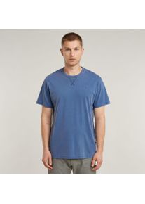G-Star Raw G-STAR Herren T-Shirt "Nifous"dutch blau gd, casual, Gr. XXL, unifarben, Obermaterial: 100% Baumwolle, Shirts