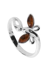 OSTSEE-SCHMUCK Damen Fingerring "OSTSEE-SCHMUCK Ring Schmetterling Ring Schmetterling", Gr. 54 (17,2), Silber 925 (Sterlingsilber), silber, Silber