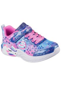 Skechers Kinder Sneaker "UNICORN DREAMS", Gr. 29, bunt, Textil, Lederimitat, kontrastfarbene Details, animal-print, casual, Schuhe, Klettschuh mit