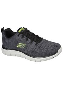 Skechers Herren Sneaker "TRACK", Gr. 43, grau, Textil, meliert, sportlich, Schuhe, Freizeitschuh, Halbschuh, Schnürschuh mit gepolsterter Innensohle