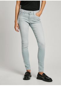 Pepe Jeans Damen Skinny-fit-Jeans "SKINNY JEANS LW", grau, casual, Gr. 28, Denim/Jeans, Obermaterial: 73% Baumwolle, 25% Polyester, 2% Elasthan,