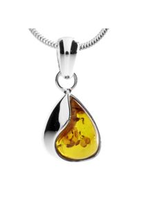 OSTSEE-SCHMUCK Damen Kette mit Anhänger "OSTSEE-SCHMUCK Kette mit Anhänger Jeska 20 mm", 40cm, Silber 925 (Sterlingsilber), L: 40cm, silber, Silber