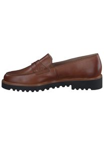 Paul Green Damen Slipper "Paul Green Slipper Glattleder", Gr. 42,5, braun, Glattleder, casual, Schuhe