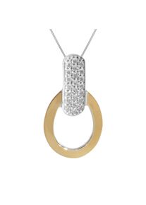OSTSEE-SCHMUCK Damen Kette mit Anhänger "OSTSEE-SCHMUCK Kette mit Anhänger Sunny Exklusiv", 42cm, Silber 925 (Sterlingsilber), L: 42cm, silber,