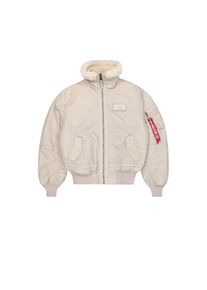 Herren Bomberjacke "Alpha Industries Men - Bomber Jackets B-15 III TT Two Tone", beige, Gr. S, Alpha Industries, Obermaterial: 100% Nylon, Futter: