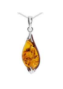 OSTSEE-SCHMUCK Damen Kette mit Anhänger "OSTSEE-SCHMUCK Kette mit Anhänger Stella", 42cm, Silber 925 (Sterlingsilber), L: 42cm, silber, Silber 925
