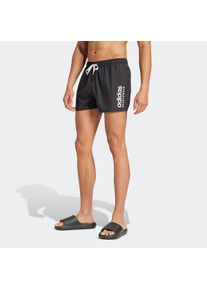 Herren Badeshorts "Ess L Clx Vsl", schwarz, sportlich, Gr. M, adidas Performance, Obermaterial: 100% Polyester, Badehosen
