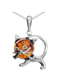 OSTSEE-SCHMUCK Damen Kette mit Anhänger "OSTSEE-SCHMUCK Kette mit Anhänger Minka Kette mit Anhänger Minka", 42cm, Silber 925 (Sterlingsilber), L: