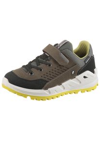 Ricosta Kinder Sneaker "Trailer WMS: normal", Gr. 32, schwarz, Veloursleder, Textil, kontrastfarbene Details, casual, Schuhe, Klettschuh mit