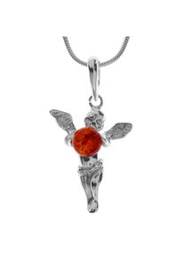 OSTSEE-SCHMUCK Damen Kette mit Anhänger "OSTSEE-SCHMUCK Kette mit Anhänger Elfe Kette mit Anhänger Elfe", 42cm, Silber 925 (Sterlingsilber), L: 42cm,