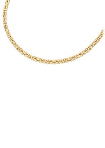 Firetti Damen Kette ohne Anhänger "Schmuck Geschenk Silber 925 Halsschmuck Halskette Königskette", 45, Silber 925 (Sterlingsilber), B: 4,1mm, gold,