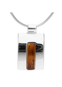 OSTSEE-SCHMUCK Damen Kette mit Anhänger "OSTSEE-SCHMUCK Kette mit Anhänger Zera Kette mit Anhänger Zera", 42cm, Silber 925 (Sterlingsilber), L: 42cm,
