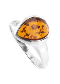 OSTSEE-SCHMUCK Damen Fingerring "OSTSEE-SCHMUCK Ring Enela Ring Enela", Gr. 58 (18,5), Silber 925 (Sterlingsilber), silber, Silber 925