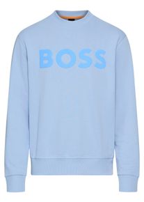 BOSS Orange Herren Sweatshirt "WeBasicCrew", blau, modisch, Gr. XXL, Sweatware, Obermaterial: 100% Baumwolle, Sweatshirts, mit Rundhalsausschnitt