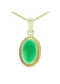 OSTSEE-SCHMUCK Damen Kette mit Anhänger "OSTSEE-SCHMUCK Kette mit Anhänger Julie Kette mit Anhänger Julie", 42cm, Gelbgold 333, L: 42cm, gold,