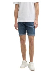 Tom Tailor Herren Jeansshorts "JOSH", blau, casual, Gr. 31, unifarben, Denim/Jeans, Obermaterial: 98% Baumwolle, 2% Elasthan, Jeans, im Five-Pocket