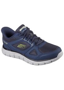 Skechers Herren Slip-On Sneaker "TRACK", Gr. 44, bunt, Leder, Textil, casual, Schuhe, Freizeitschuh, Schnürschuh mit Memory Foam