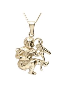 OSTSEE-SCHMUCK Damen Kette mit Anhänger "OSTSEE-SCHMUCK Kette mit Anhänger Tierkreiszeichen Schütze", 42cm, Gelbgold 333, L: 42cm, gold, Gelbgold