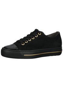 Paul Green Damen Sneaker "Paul Green Sneaker Leder", Gr. 41, schwarz, Leder, casual, Schuhe