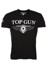Top Gun Herren T-Shirt "TG20191004", schwarz, Gr. S, Obermaterial: 100% Baumwolle, Shirts