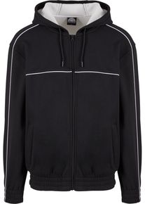 Southpole Herren Sweatjacke "Southpole Southpole Bonded Zip Hoody", schwarz, Gr. M, 95% Baumwolle, 5% Elasthan, Sweatjacken