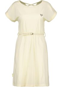 alife and kickin ALIFE & KICKIN Damen Blusenkleid "Damen NoraAK", beige, Gr. S, 65% Baumwolle 35% Polyester, Kleider
