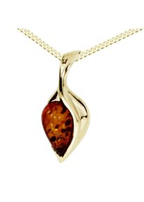 OSTSEE-SCHMUCK Damen Kette mit Anhänger "OSTSEE-SCHMUCK Kette mit Anhänger Ires Kette mit Anhänger Ires", 42cm, Gelbgold 375, L: 42cm, gold, Gelbgold