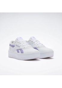 Reebok CLASSIC Sneaker "REEBOK COURT ADVANCE SURGE", Gr. 39ftwrweiß, metaliclila, digitalgleam, Synthetik, sportlich, Schuhe