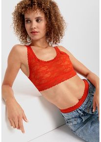 LSCN BY LASCANA Bustier orange Gr. 32/34 für Damen. Ohne Bügel