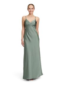 Vera Mont Damen Abendkleid "Vera Mont Abendkleid schmal geschnitten"real sage, elegant, Gr. 40, Satin, Obermaterial: 100% Polyester. Futter: 100%