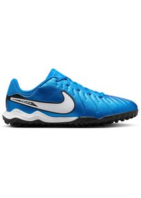 Nike Jr. Tiempo Legend 10 Academy Tf Fußballschuhe Kinder - blau - Gr. 38 1/2 - Leder