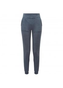 Fleecehose Sherpa Rolpa Jogger Damen (Gr L |blau)