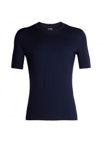 Icebreaker 200 Oasis S/S Crewe Merinounterwäsche Men (Gr XL |blau)