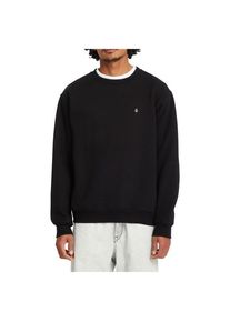 Volcom Single Stone Crew Pullover Herren (Gr M |schwarz)