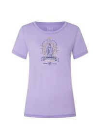 T-Shirt super.natural Santa Patrona Tee Damen (Gr XS |lila)
