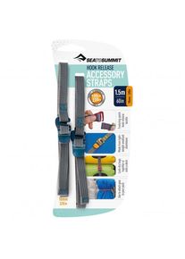 Sea To Summit Tie Down Accessory Strap with Hook Rucksack-Zubeh&ouml;r Trekking (Gr 10 mm - 1,5 m |blau)