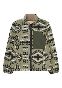 Fleecejacke Revolution Printed Pocket Teddy Herren (Gr XXL |oliv)